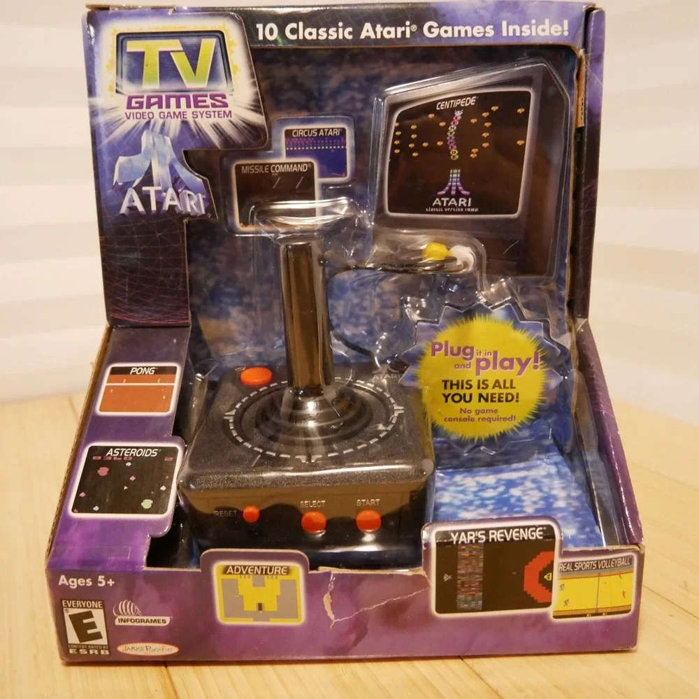 Atari 10-in-1 Plug & Play‎ TV Games (Jakks Pacific TV game systems, 2002) - 04